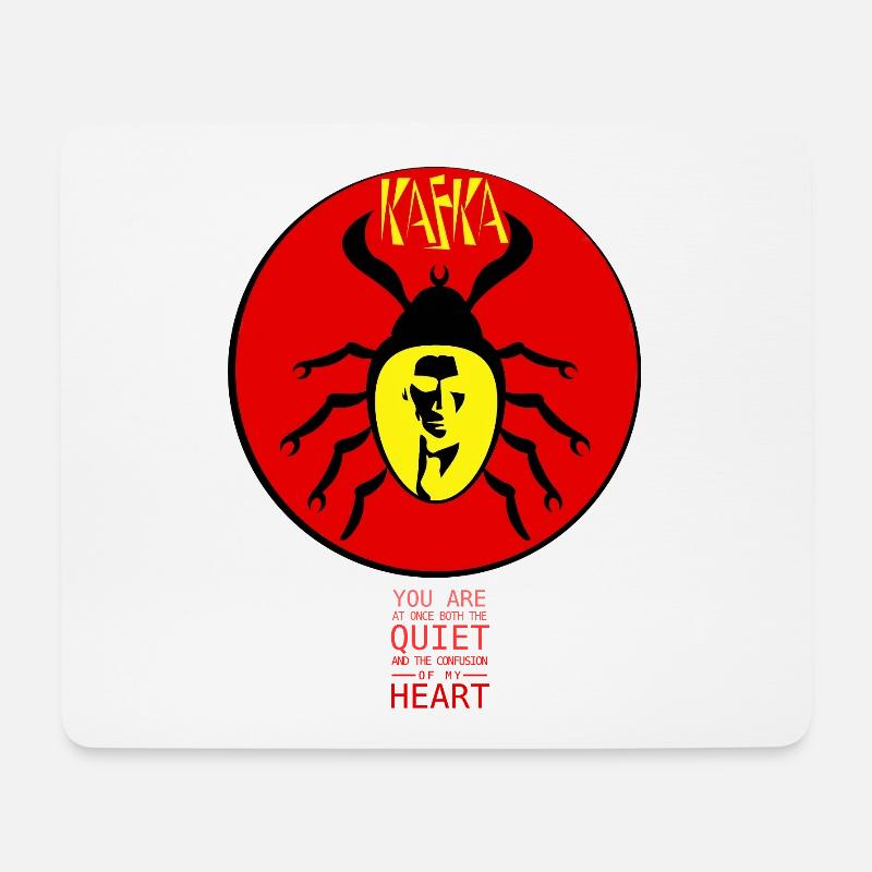 Franz Kafka - The Transformation - Mouse Pad (horizontal) - white