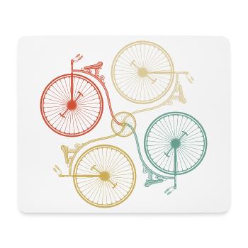 Wheel Mosaic Gradient - Mouse Pad (horizontal) - white - Front
