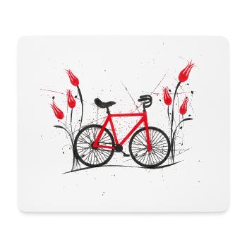Artistic cycling, artistic cycling, indoor cycling - Mouse Pad (horizontal) - white - Front