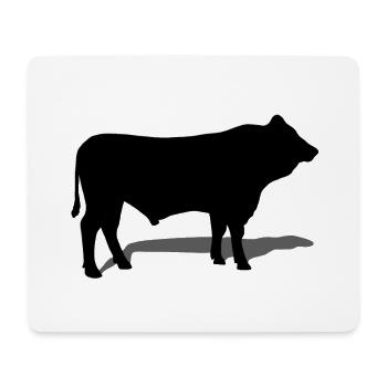Bulle - Mousepad (Querformat) - Weiß - Vorne