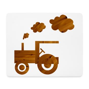 traktor landwirtschaft spielzeug - Mousepad (Querformat) - Weiß - Vorne