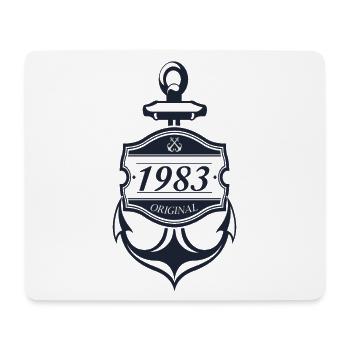 Ancre 1983 - Tapis de souris (format paysage) - blanc - Devant