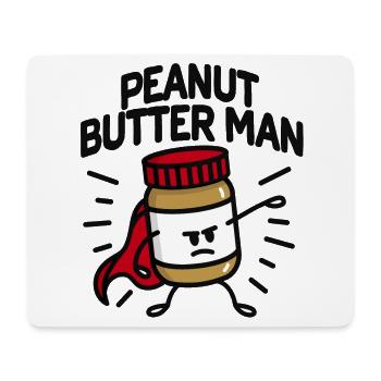 Peanut butter man (place on light background) - Tapis de souris (format paysage) - blanc - Devant