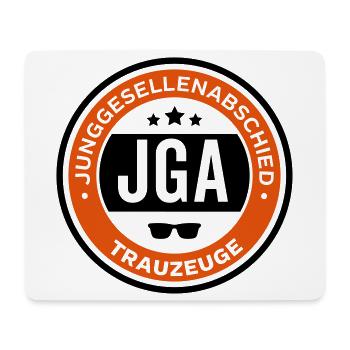 jga trauzeuge hochzeit - Mousepad (Querformat) - Weiß - Vorne