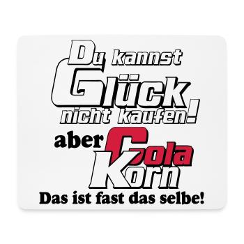 Korn , Party , Weizenkorn ,Glück Cola Korn(25) - Mousepad (Querformat) - Weiß - Vorne