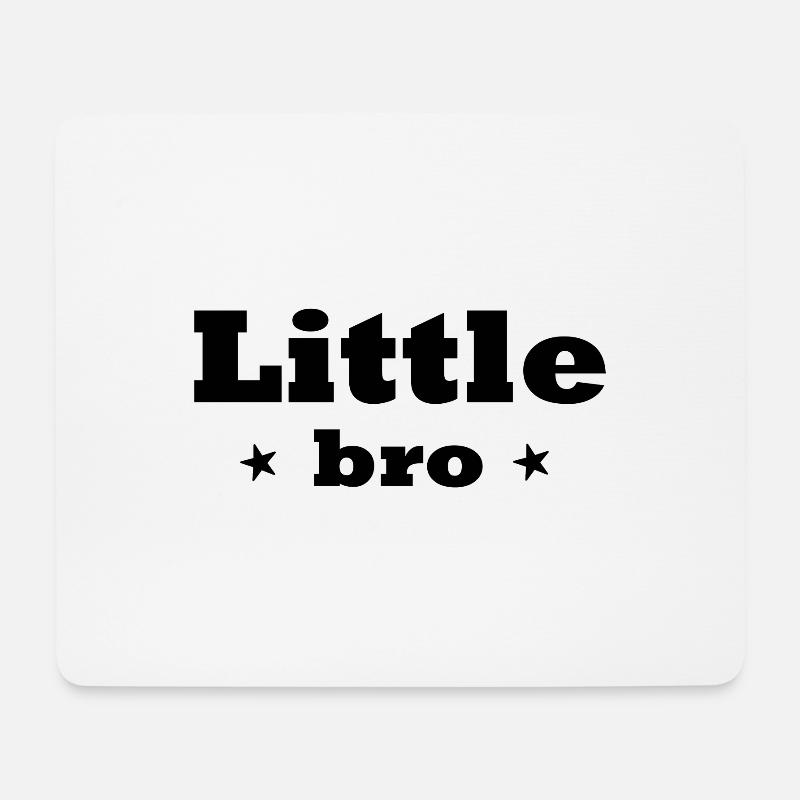 Little brother - Mouse Pad (horizontal) - white