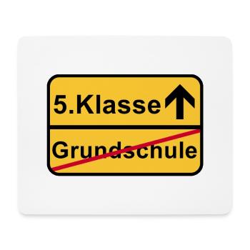 5.Klasse Aufstieg nach Grundschule - Mousepad (Querformat) - Weiß - Vorne