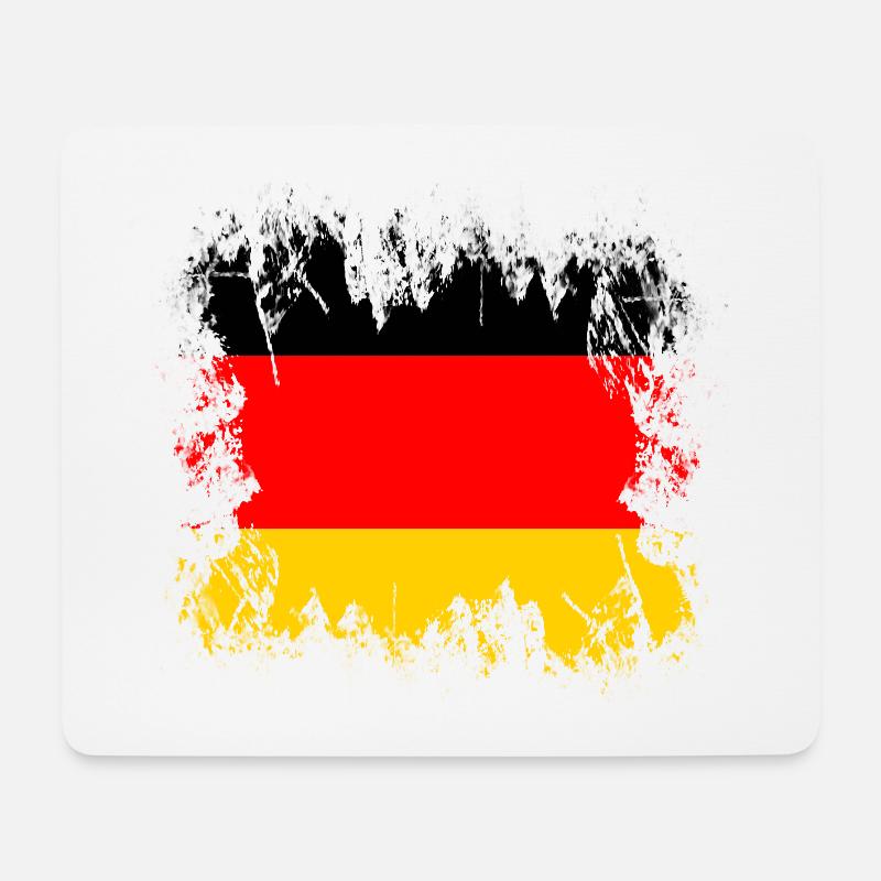 Deutschland Deutschland Deutschland - Mousepad (Querformat) - Weiß