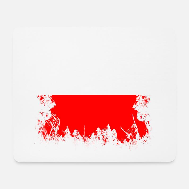 Polen - Polen - Mousepad (Querformat) - Weiß