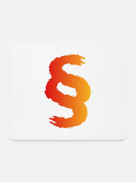 Anwalt - Mousepad (Querformat) - Weiß