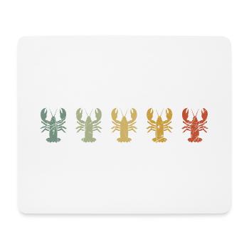 Gradient Lobster Series - Mouse Pad (horizontal) - white - Front
