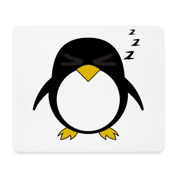süßer Pinguin Pinguine Pinguinküken Vogel Kita - Mousepad (Querformat) - Weiß - Vorne