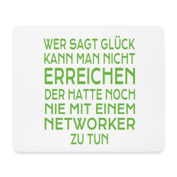 Network Marketing Geschenk - Mousepad (Querformat) - Weiß - Vorne