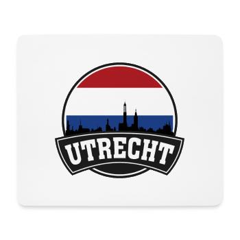 Utrecht Niederlande Skyline Reise Souvenir Niederländisch - Mousepad (Querformat) - Weiß - Vorne