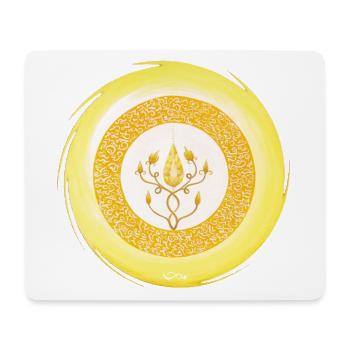 Sandalphon de l'archange Crystal Star Gate - Tapis de souris (format paysage) - blanc - Devant