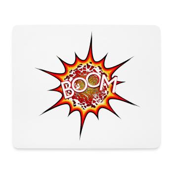 Explosion, bombe, explosion, bombe # - Tapis de souris (format paysage) - blanc - Devant