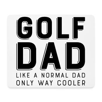 Golf - Mousepad (Querformat) - Weiß - Vorne