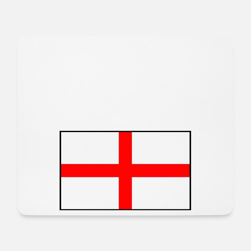 Indicateur d’Angleterre - Tapis de souris (format paysage) - blanc