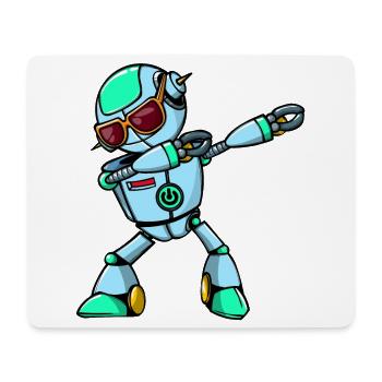 Sonnenbrille Witziges Design Cool Lustig - Mousepad (Querformat) - Weiß - Vorne