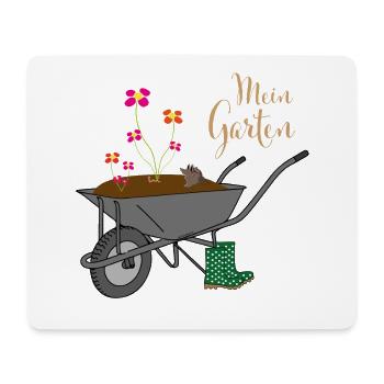 My garden - Mouse Pad (horizontal) - white - Front