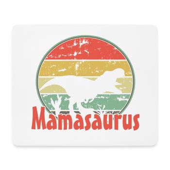 Mama Mamasaurus - Tapis de souris (format paysage) - blanc - Devant
