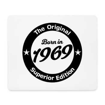 Born in 1969 - Mousepad (Querformat) - Weiß - Vorne