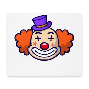 Clown Karneval Fasching - Mousepad (Querformat) - Weiß - Vorne