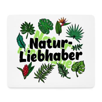 Statement Mutter Natur - Mousepad (Querformat) - Weiß - Vorne