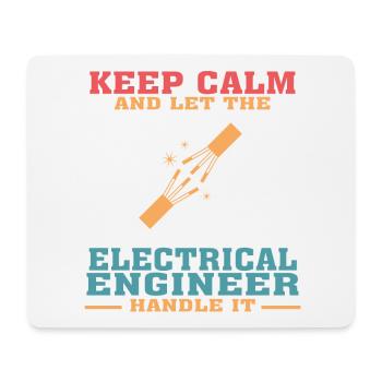 Funny Electrical Engineering Quote for Electrical - Mouse Pad (horizontal) - white - Front