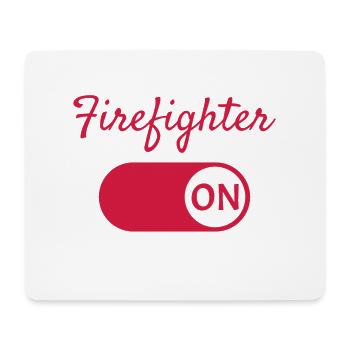 Fire brigade - Mouse Pad (horizontal) - white - Front