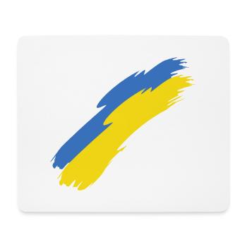 Ukraine - Tapis de souris (format paysage) - blanc - Devant
