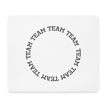 Team Circle Icon - Mouse Pad (horizontal) - white - Front