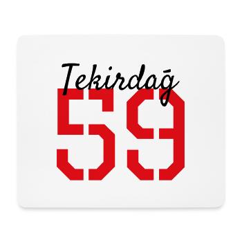Tekirdag 59 Türkei - Mousepad (Querformat) - Weiß - Vorne
