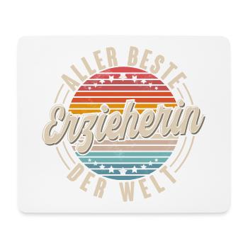 Erzieherin - Mousepad (Querformat) - Weiß - Vorne