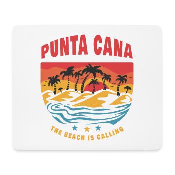 Punta Cana Beach Design - Mousepad (Querformat) - Weiß - Vorne