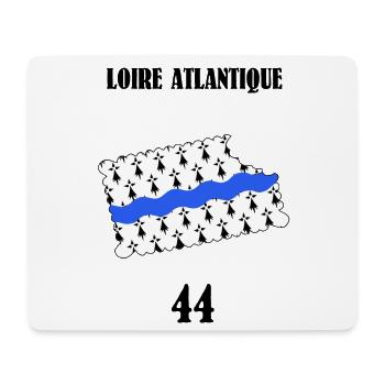 Loire atlantique - Tapis de souris (format paysage) - blanc - Devant