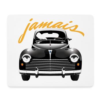 Never 203 - Mouse Pad (horizontal) - white - Front