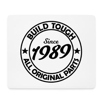 Born in 1989 - Mouse Pad (horizontal) - white - Front