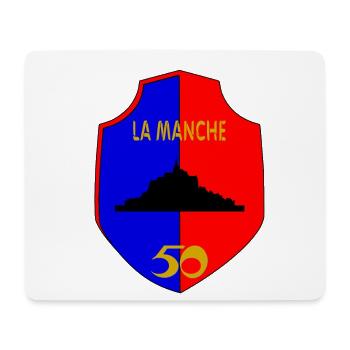 La manche - Tapis de souris (format paysage) - blanc - Devant