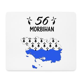 Morbihan - Mouse Pad (horizontal) - white - Front