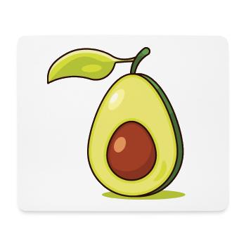 Avocado - Mouse Pad (horizontal) - white - Front