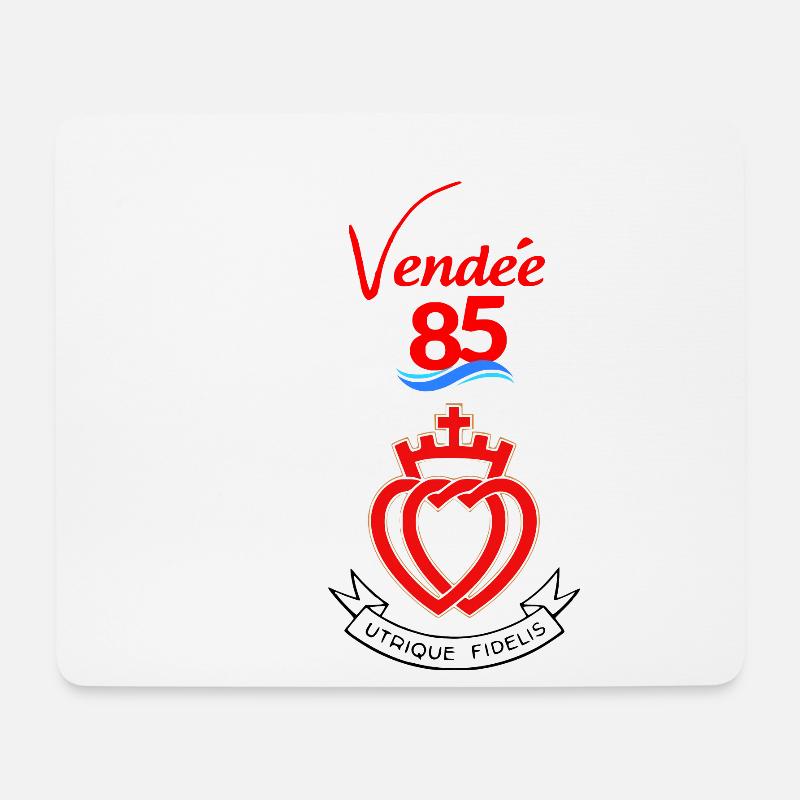 Vendée - Mouse Pad (horizontal) - white