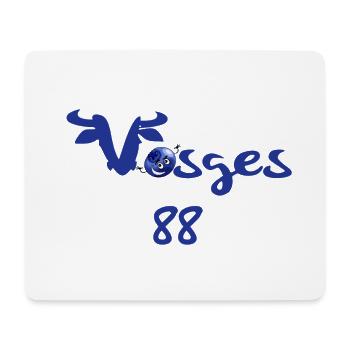 Vosges - Tapis de souris (format paysage) - blanc - Devant