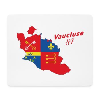 Vaucluse - Tapis de souris (format paysage) - blanc - Devant
