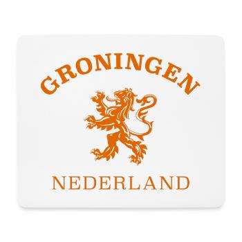 GRONINGEN Nederland Niederlande Netherlands - Mousepad (Querformat) - Weiß - Vorne