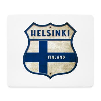 Armoiries Helsinki Finlande - Tapis de souris (format paysage) - blanc - Devant