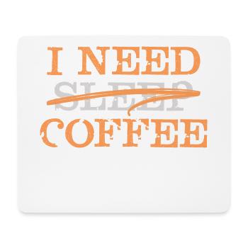Coffee Lovers Statement Koffee Coffee Fatigue - Mouse Pad (horizontal) - white - Front