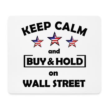 The Wall Street Investor - Mouse Pad (horizontal) - white - Front