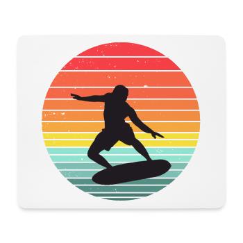 Surfen, Surfen, Surfen - Mousepad (Querformat) - Weiß - Vorne