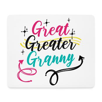 Großmutter Oma Spruch Rentnerin Alles Gute - Mousepad (Querformat) - Weiß - Vorne